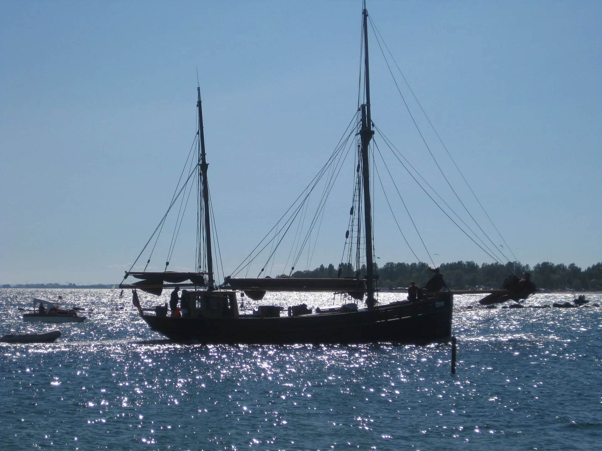 Segelschiff auf der Ostsee vor Fehmarn